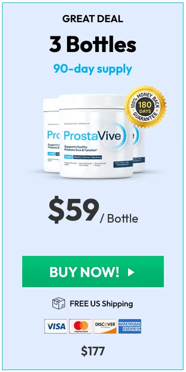 Prostavive 6 BOTTLES 180 DAY SUPPLY